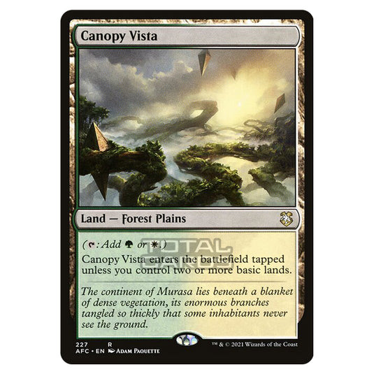 Magic The Gathering - Adventures in the Forgotten Realms - Commander - Canopy Vista - 227/331
