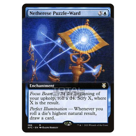 Magic The Gathering - Adventures in the Forgotten Realms - Commander - Netherese Puzzle-Ward - 286/331