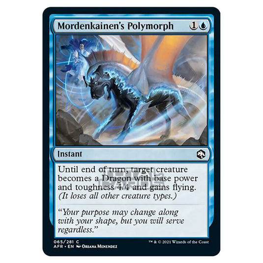 Magic The Gathering - Adventures in the Forgotten Realms - Mordenkainen's Polymorph - 65/281