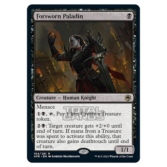 Magic The Gathering - Adventures in the Forgotten Realms - Forsworn Paladin - 104/281