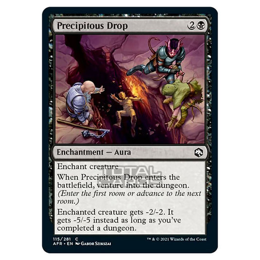 Magic The Gathering - Adventures in the Forgotten Realms - Precipitous Drop - 115/281