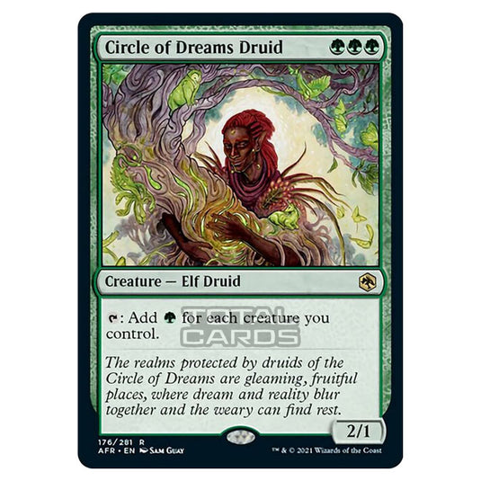 Magic The Gathering - Adventures in the Forgotten Realms - Circle of Dreams Druid - 176/281