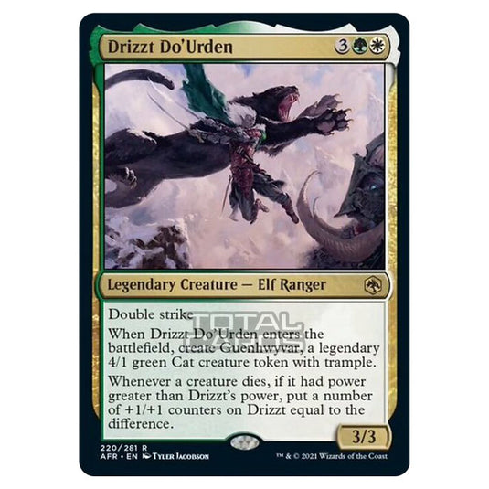 Magic The Gathering - Adventures in the Forgotten Realms - Drizzt Do'Urden - 220/281