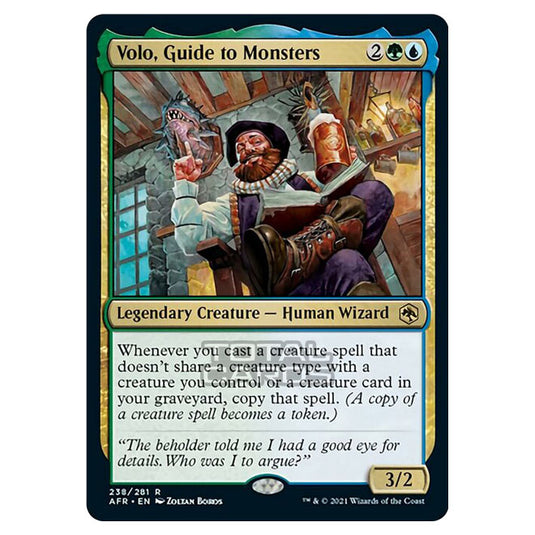 Magic The Gathering - Adventures in the Forgotten Realms - Volo, Guide to Monsters - 238/281