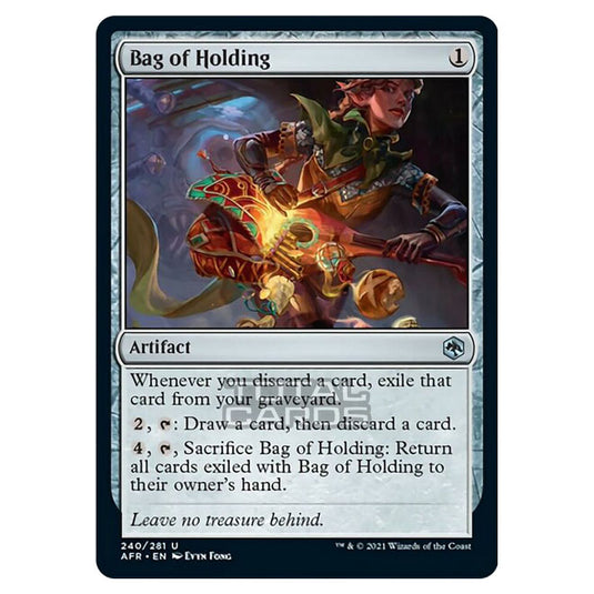 Magic The Gathering - Adventures in the Forgotten Realms - Bag of Holding - 240/281