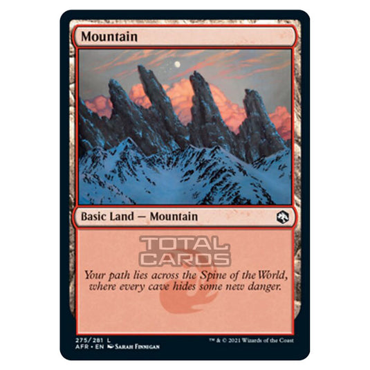 Magic The Gathering - Adventures in the Forgotten Realms - Mountain - 275/281