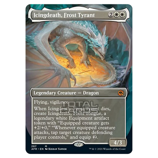 Magic The Gathering - Adventures in the Forgotten Realms - Icingdeath, Frost Tyrant - 287/281