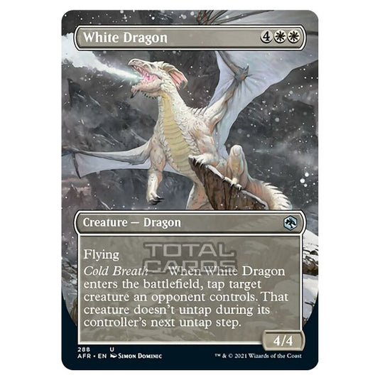 Magic The Gathering - Adventures in the Forgotten Realms - White Dragon - 288/281