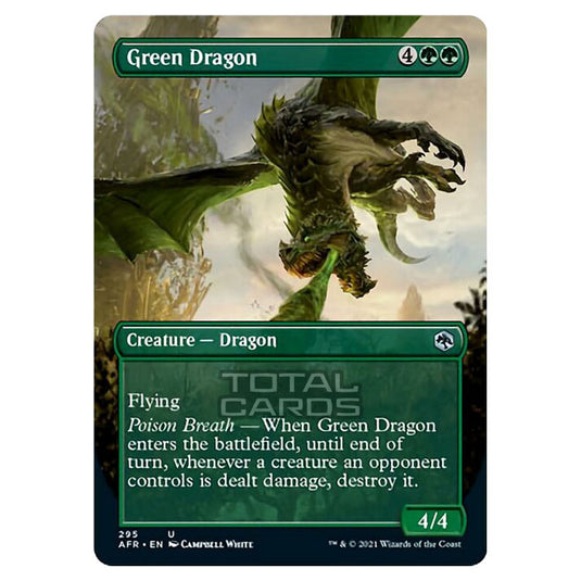 Magic The Gathering - Adventures in the Forgotten Realms - Green Dragon - 295/281