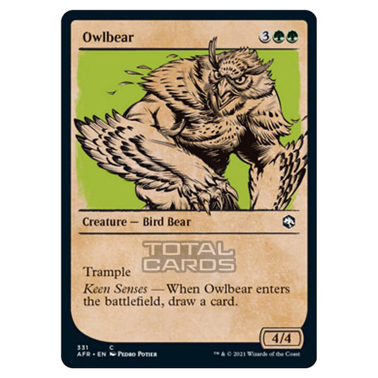 Magic The Gathering - Adventures in the Forgotten Realms - Owlbear - 331/281