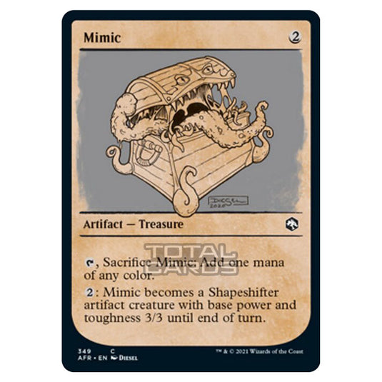 Magic The Gathering - Adventures in the Forgotten Realms - Mimic - 349/281