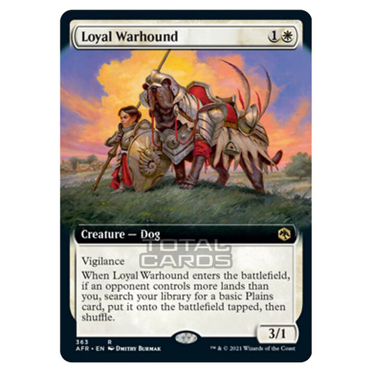 Magic The Gathering - Adventures in the Forgotten Realms - Loyal Warhound - 363/281