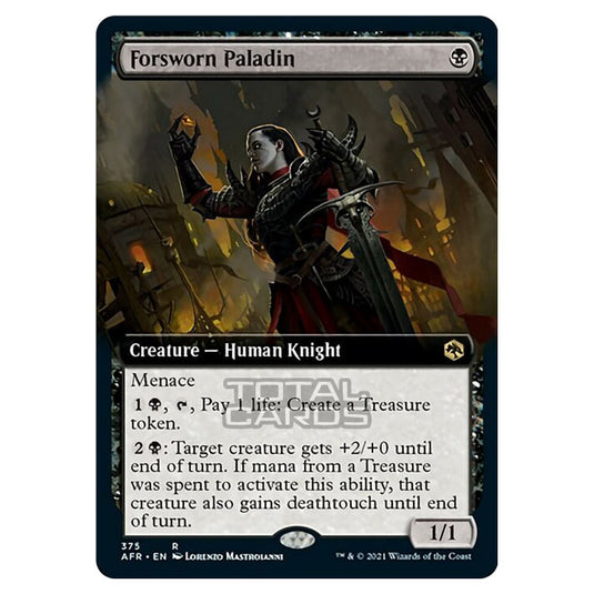 Magic The Gathering - Adventures in the Forgotten Realms - Forsworn Paladin - 375/281