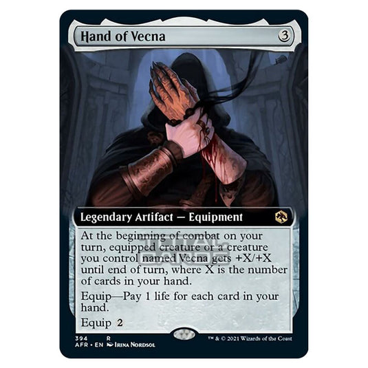 Magic The Gathering - Adventures in the Forgotten Realms - Hand of Vecna - 394/281