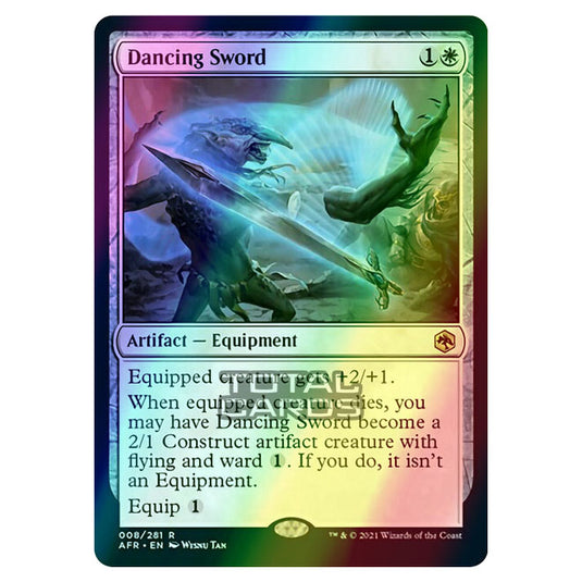 Magic The Gathering - Adventures in the Forgotten Realms - Dancing Sword - 8/281 (Foil)