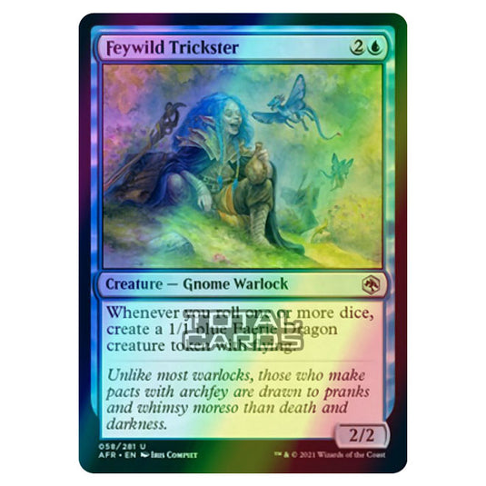 Magic The Gathering - Adventures in the Forgotten Realms - Feywild Trickster - 58/281 (Foil)