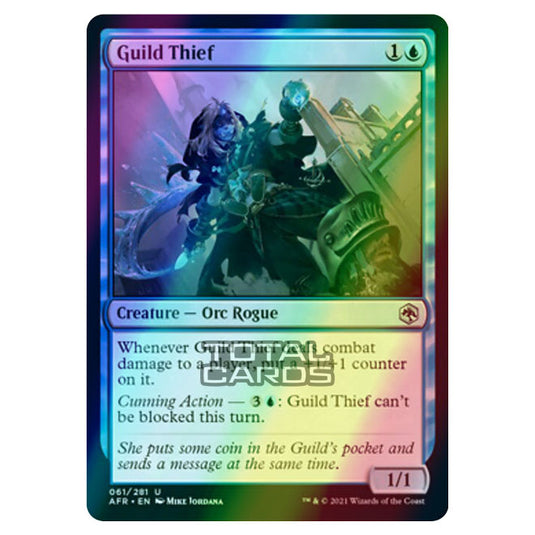 Magic The Gathering - Adventures in the Forgotten Realms - Guild Thief - 61/281 (Foil)
