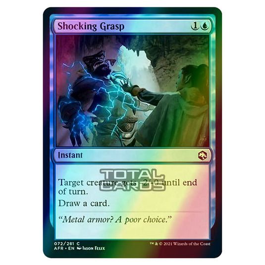 Magic The Gathering - Adventures in the Forgotten Realms - Shocking Grasp - 72/281 (Foil)