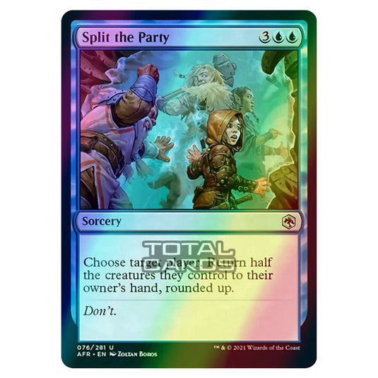 Magic The Gathering - Adventures in the Forgotten Realms - Split the Party - 76/281 (Foil)
