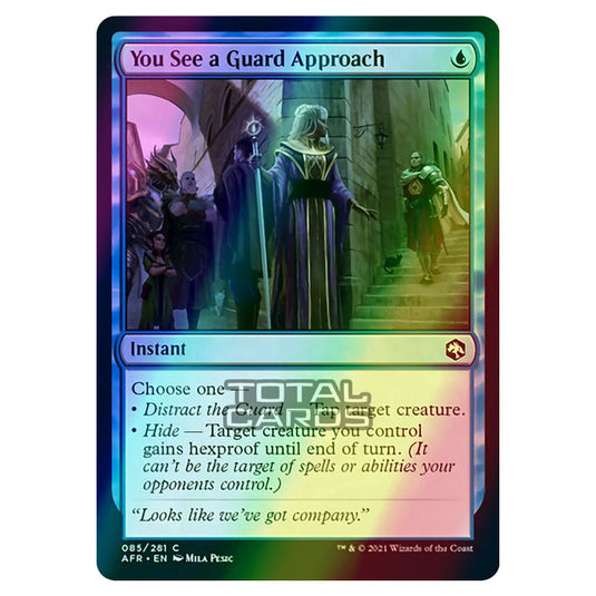 Magic The Gathering - Adventures in the Forgotten Realms - You See a Guard Approach - 85/281 (Foil)