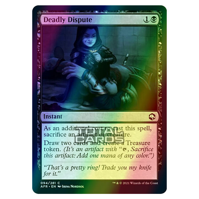 mtg cards like deadly dispute Magic The Gathering - Adventures in the Forgotten Realms