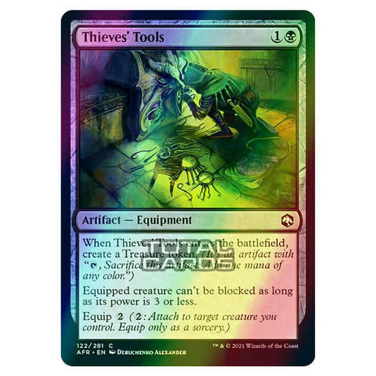Magic The Gathering - Adventures in the Forgotten Realms - Thieves' Tools - 122/281 (Foil)
