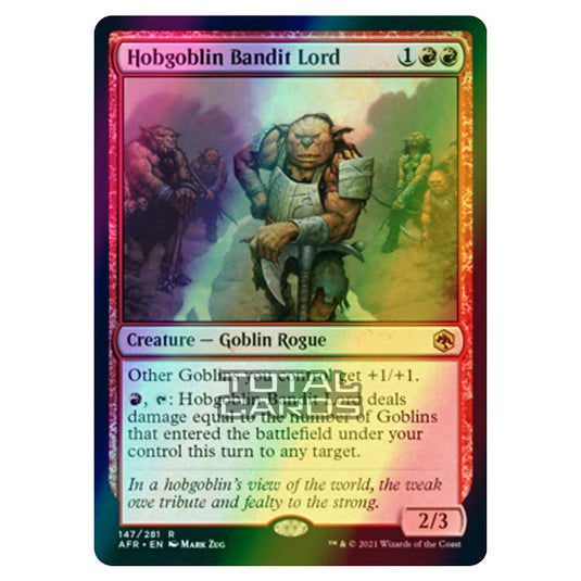 Magic The Gathering - Adventures in the Forgotten Realms - Hobgoblin Bandit Lord - 147/281 (Foil)