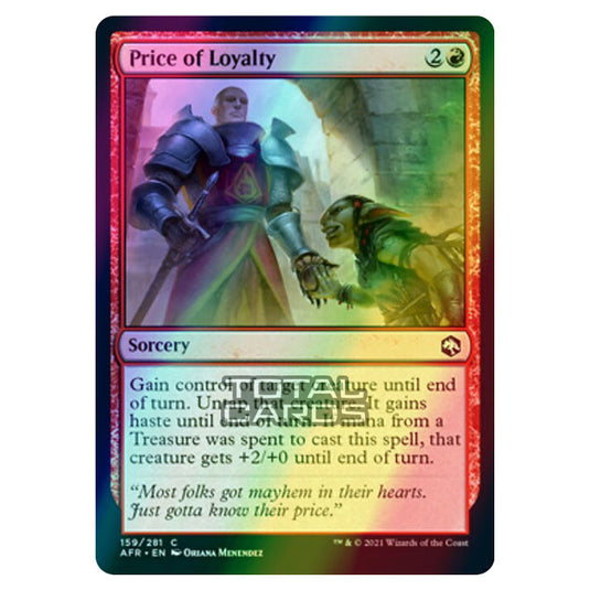 Magic The Gathering - Adventures in the Forgotten Realms - Price of Loyalty - 159/281 (Foil)
