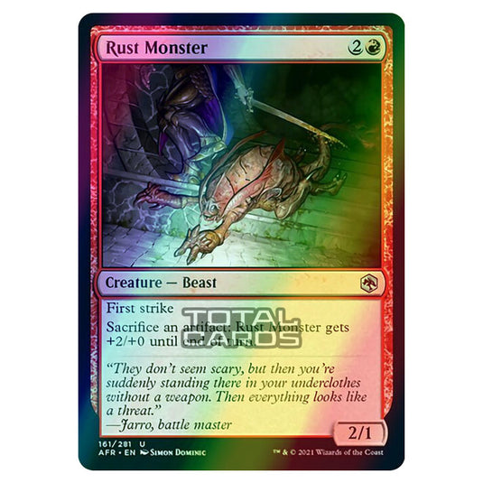 Magic The Gathering - Adventures in the Forgotten Realms - Rust Monster - 161/281 (Foil)