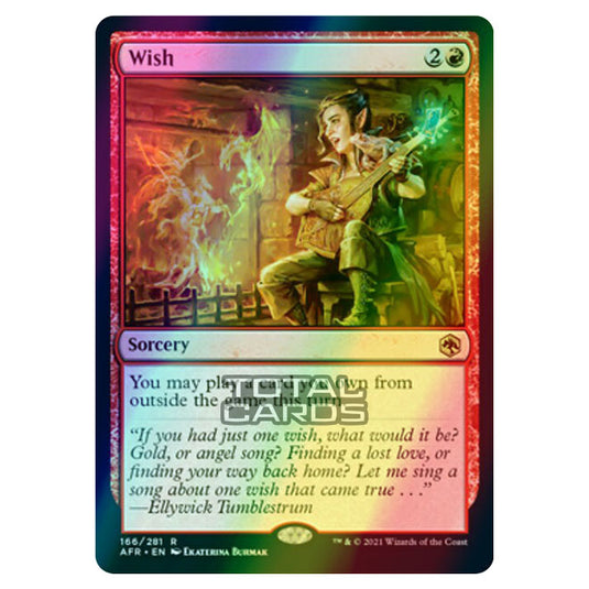Magic The Gathering - Adventures in the Forgotten Realms - Wish - 166/281 (Foil)