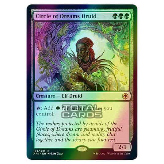 Magic The Gathering - Adventures in the Forgotten Realms - Circle of Dreams Druid - 176/281 (Foil)
