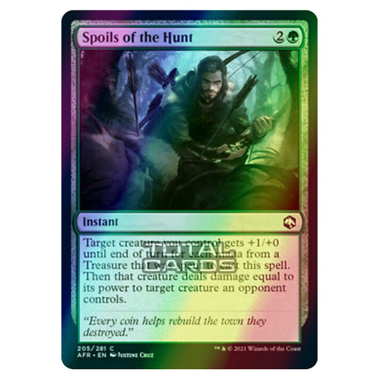 Magic The Gathering - Adventures in the Forgotten Realms - Spoils of the Hunt - 205/281 (Foil)