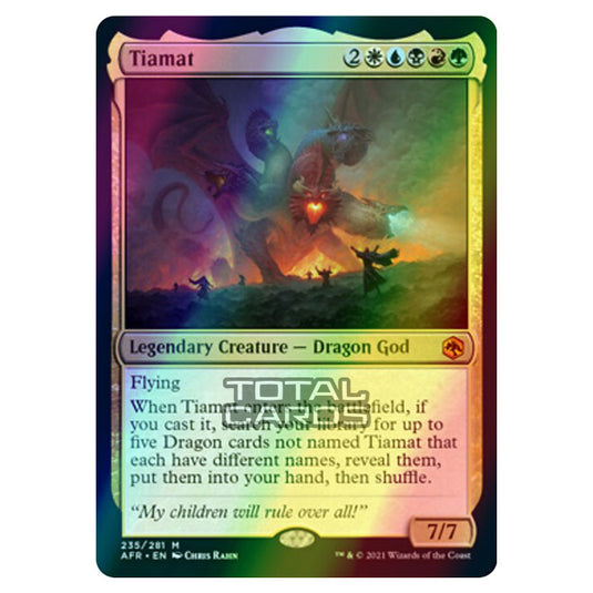 Magic The Gathering - Adventures in the Forgotten Realms - Tiamat - 235/281 (Foil)