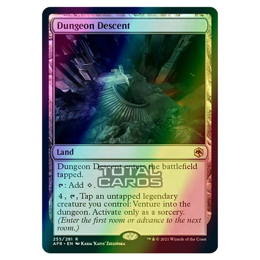 Magic The Gathering - Adventures in the Forgotten Realms - Dungeon Descent - 255/281 (Foil)