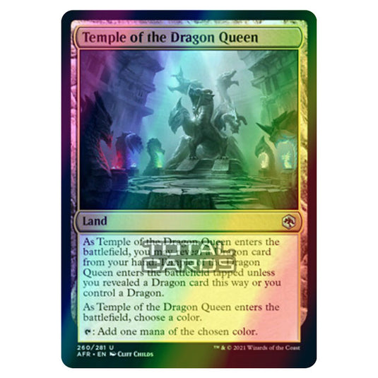 Magic The Gathering - Adventures in the Forgotten Realms - Temple of the Dragon Queen - 260/281 (Foil)