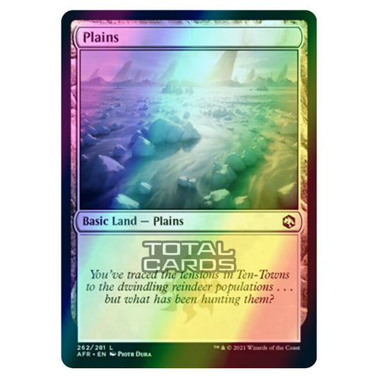 Magic The Gathering - Adventures in the Forgotten Realms - Plains - 262/281 (Foil)