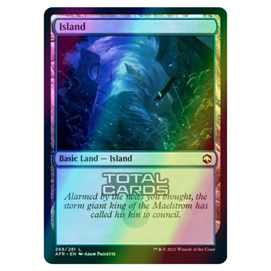 Magic The Gathering - Adventures in the Forgotten Realms - Island - 269/281 (Foil)