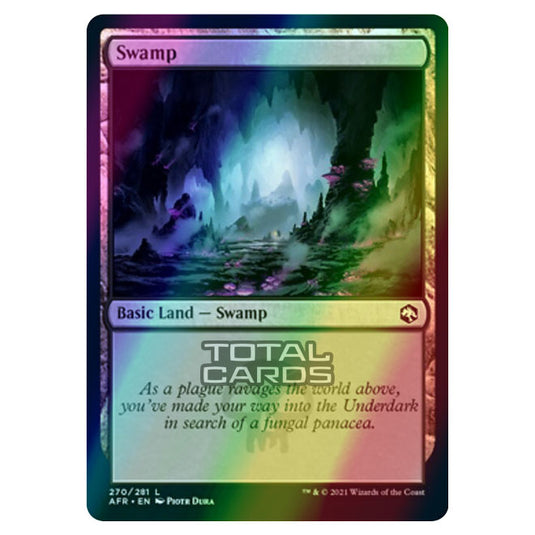 Magic The Gathering - Adventures in the Forgotten Realms - Swamp - 270/281 (Foil)