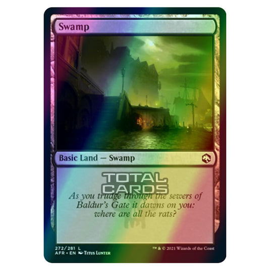 Magic The Gathering - Adventures in the Forgotten Realms - Swamp - 272/281 (Foil)