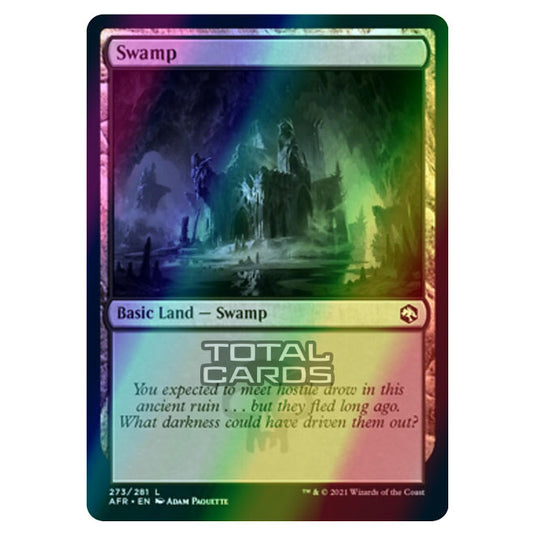 Magic The Gathering - Adventures in the Forgotten Realms - Swamp - 273/281 (Foil)