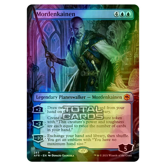 Magic The Gathering - Adventures in the Forgotten Realms - Mordenkainen - 283/281 (Foil)