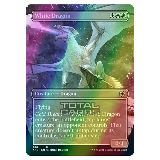 Magic The Gathering - Adventures in the Forgotten Realms - White Dragon - 288/281 (Foil)