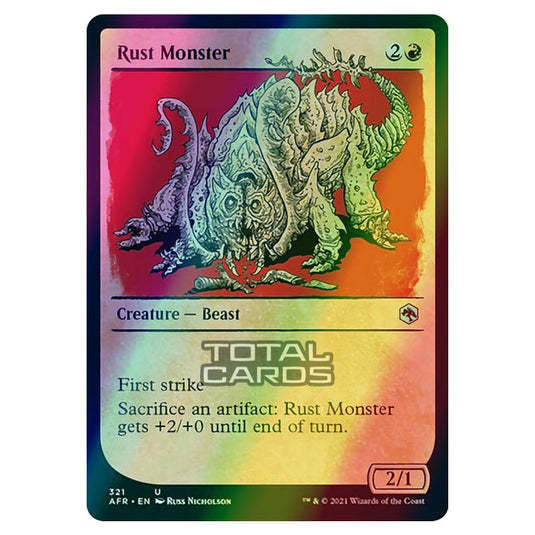 Magic The Gathering - Adventures in the Forgotten Realms - Rust Monster - 321/281 (Foil)
