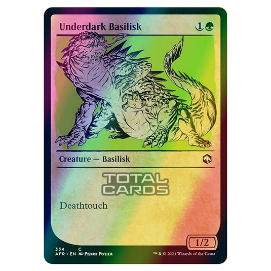 Magic The Gathering - Adventures in the Forgotten Realms - Underdark Basilisk - 334/281 (Foil)