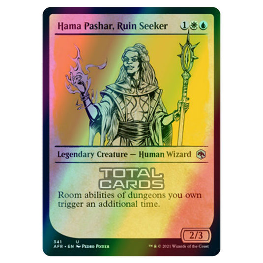 Magic The Gathering - Adventures in the Forgotten Realms - Hama Pashar, Ruin Seeker - 341/281 (Foil)