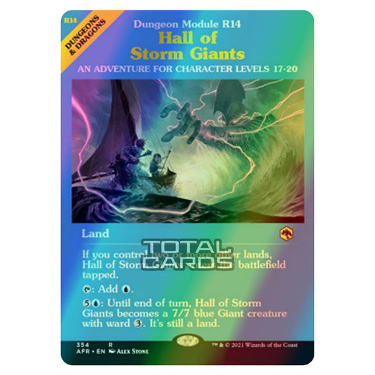 Magic The Gathering - Adventures in the Forgotten Realms - Hall of Storm Giants - 354/281 (Foil)