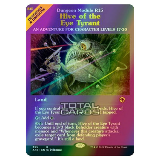 Magic The Gathering - Adventures in the Forgotten Realms - Hive of the Eye Tyrant - 355/281 (Foil)