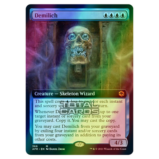 Magic The Gathering - Adventures in the Forgotten Realms - Demilich - 366/281 (Foil)