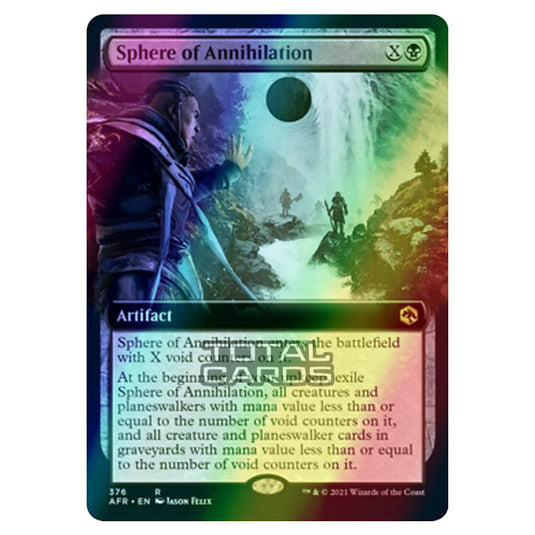 Magic The Gathering - Adventures in the Forgotten Realms - Sphere of Annihilation - 376/281 (Foil)
