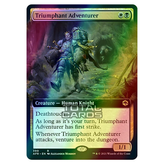 Magic The Gathering - Adventures in the Forgotten Realms - Triumphant Adventurer - 390/281 (Foil)
